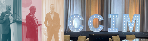 Three men and CCIM